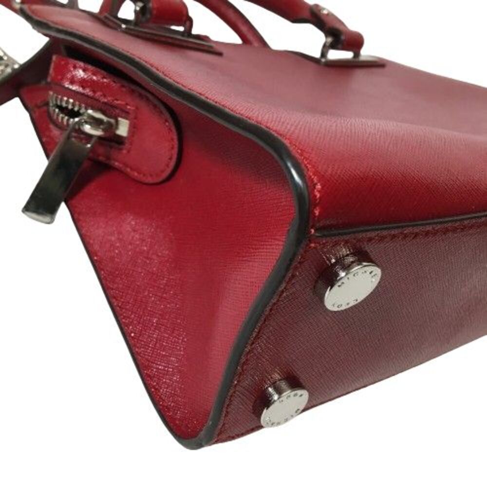 Michael Kors Quinn Saffiano Leather Small Satchel Messenger Crossbody Bag $298 - Picture 11 of 16